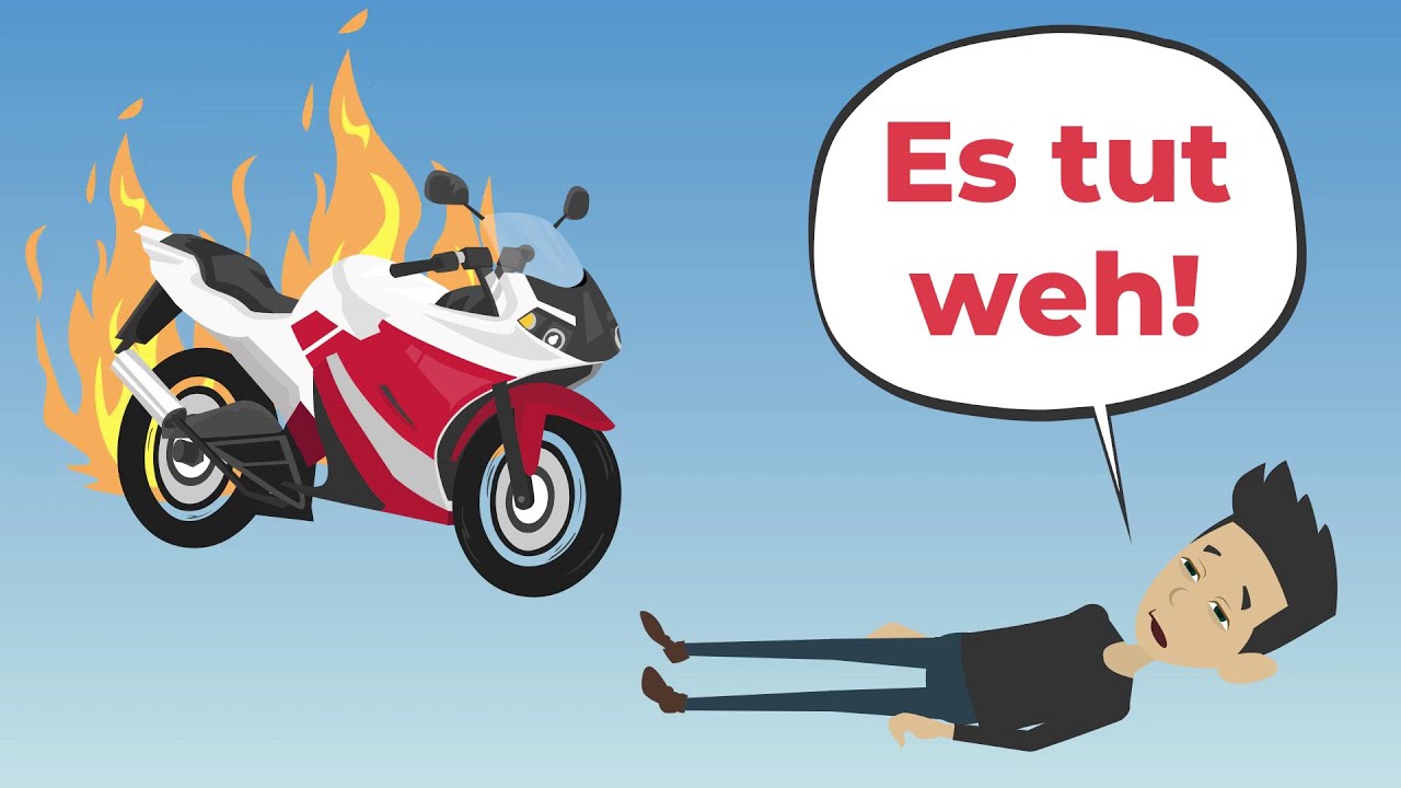 Ich habe einen Unfall