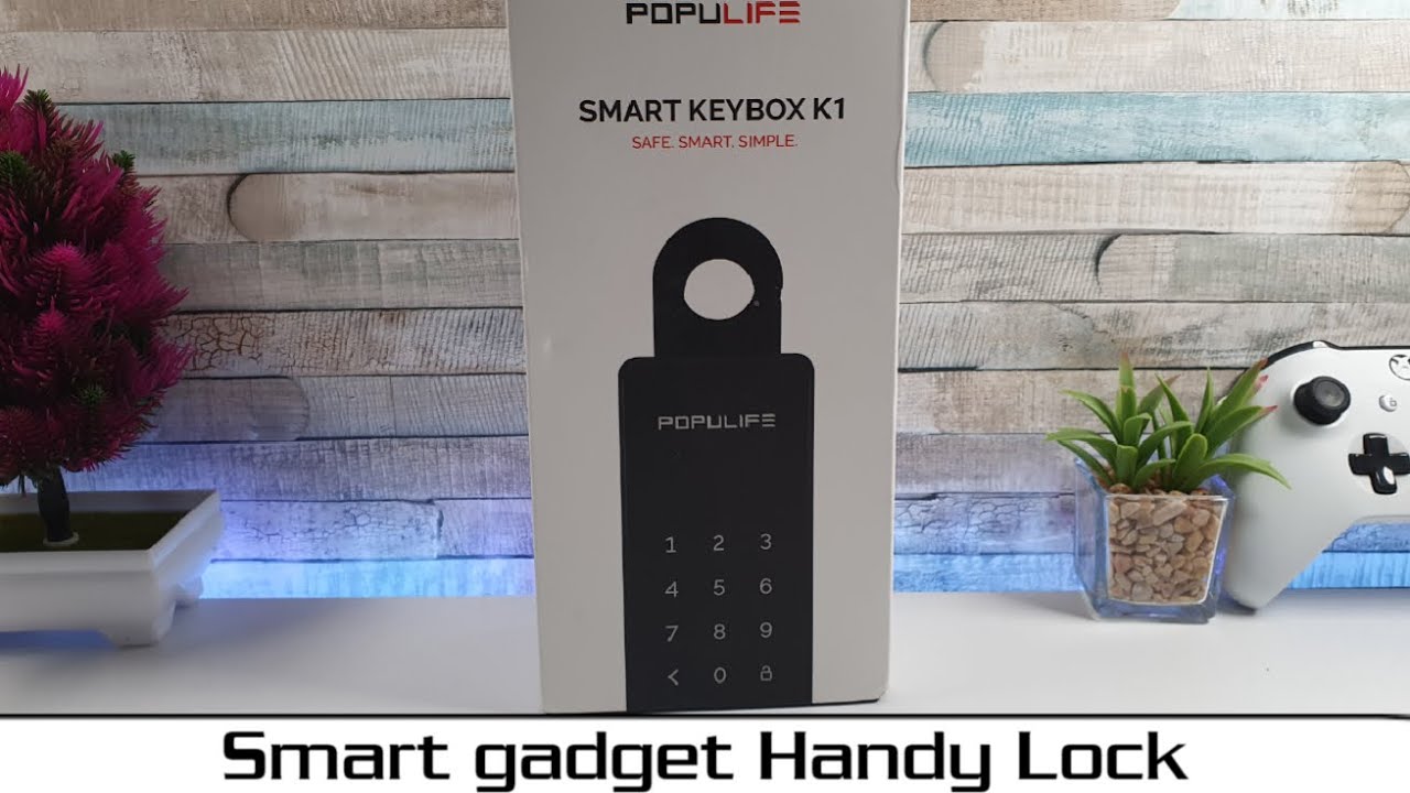 Populife: A Smart Key Box with Bluetooth & Remote App Control COOL Gadget 2021