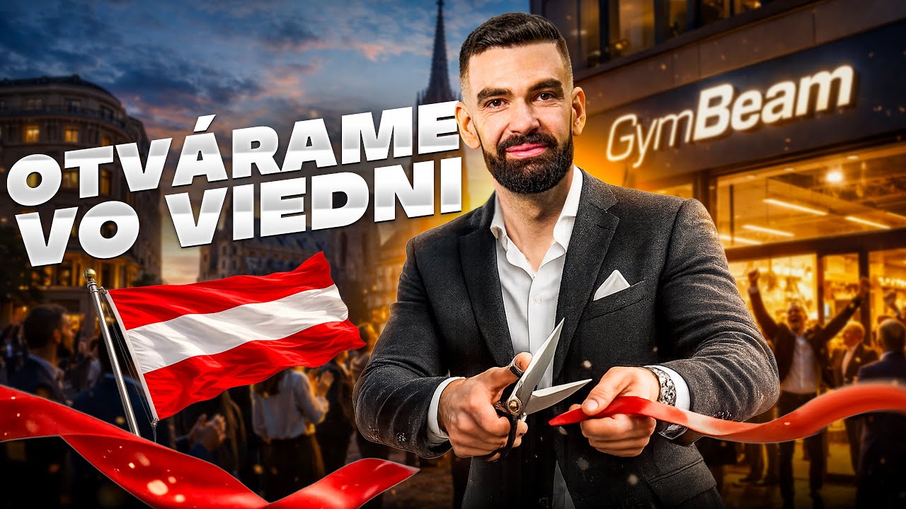 GymBeam Fitness Hub Viedni je otvorený