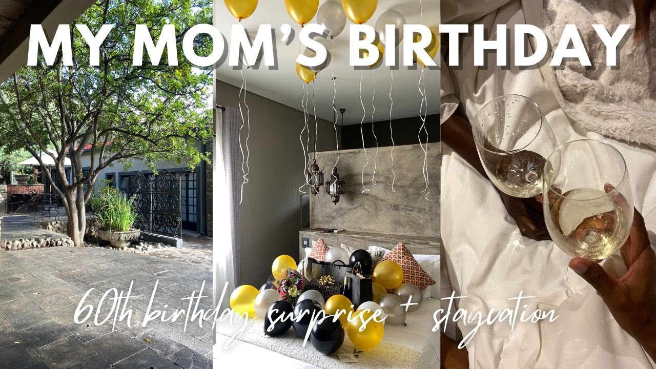 VLOG: Surprising my mom for her 60th birthday, staycation at Olive Grove Guesthouse, room tour