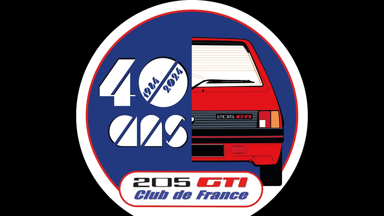 Les 40 ans de la 205 GTI 1984-2024