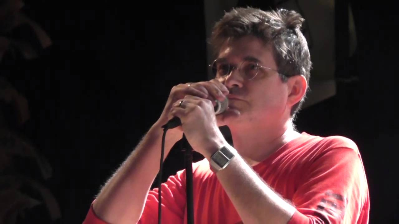 Shellac live in Catania 2015   Steve Albini speaking about Agostino Tilotta