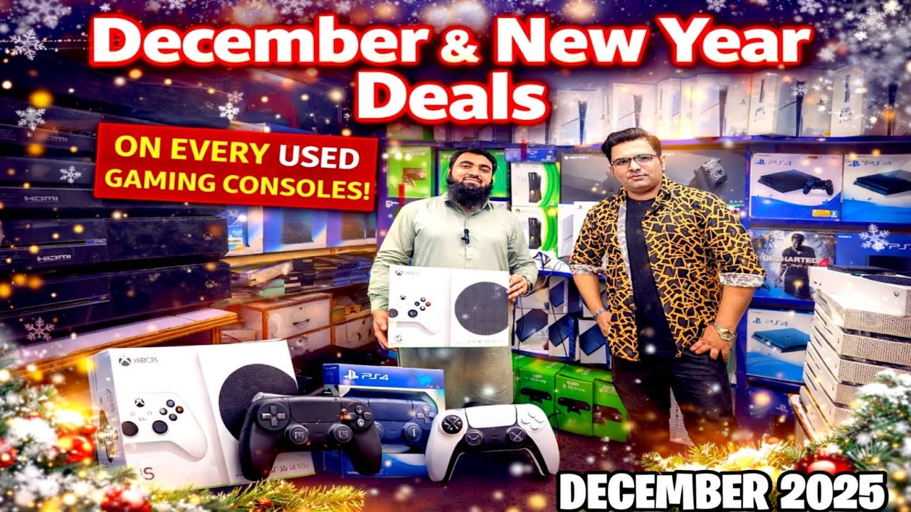 BEST DECEMBER AND NEW YEAR DEALS ON EVERY USED GAMING CONSOLES ON DECEMBER 2025...