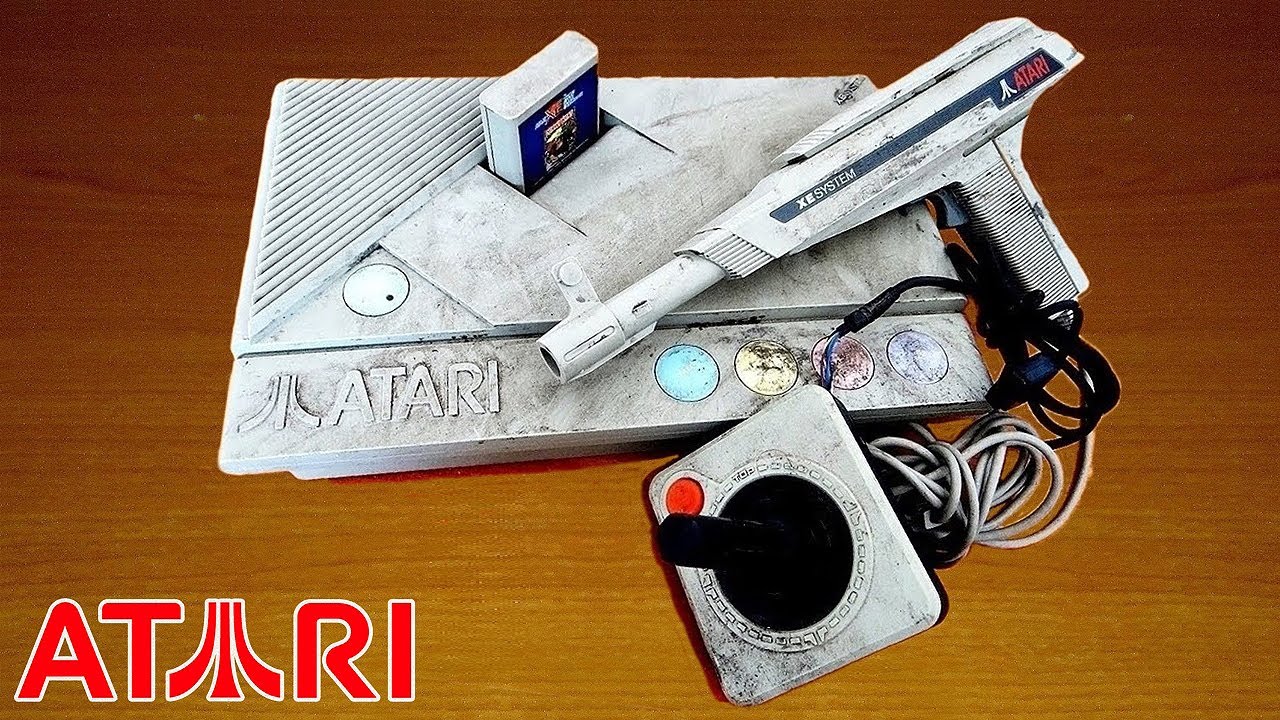 Restoration Atari XE Game System - Restoring VINTAGE Atari Console