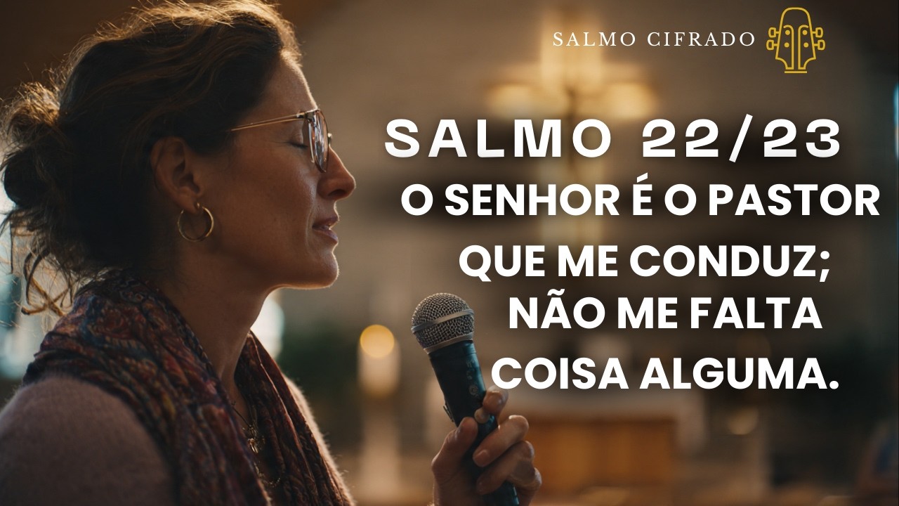 SALMO 122 O Senhor é o pastor que me conduz; não me falta coisa alguma.
