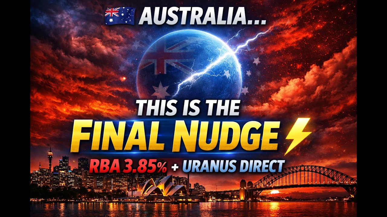 Zodiac Down Under:The Astrology of This Intense Week in Australia... (The Final Nudge ⚡️)