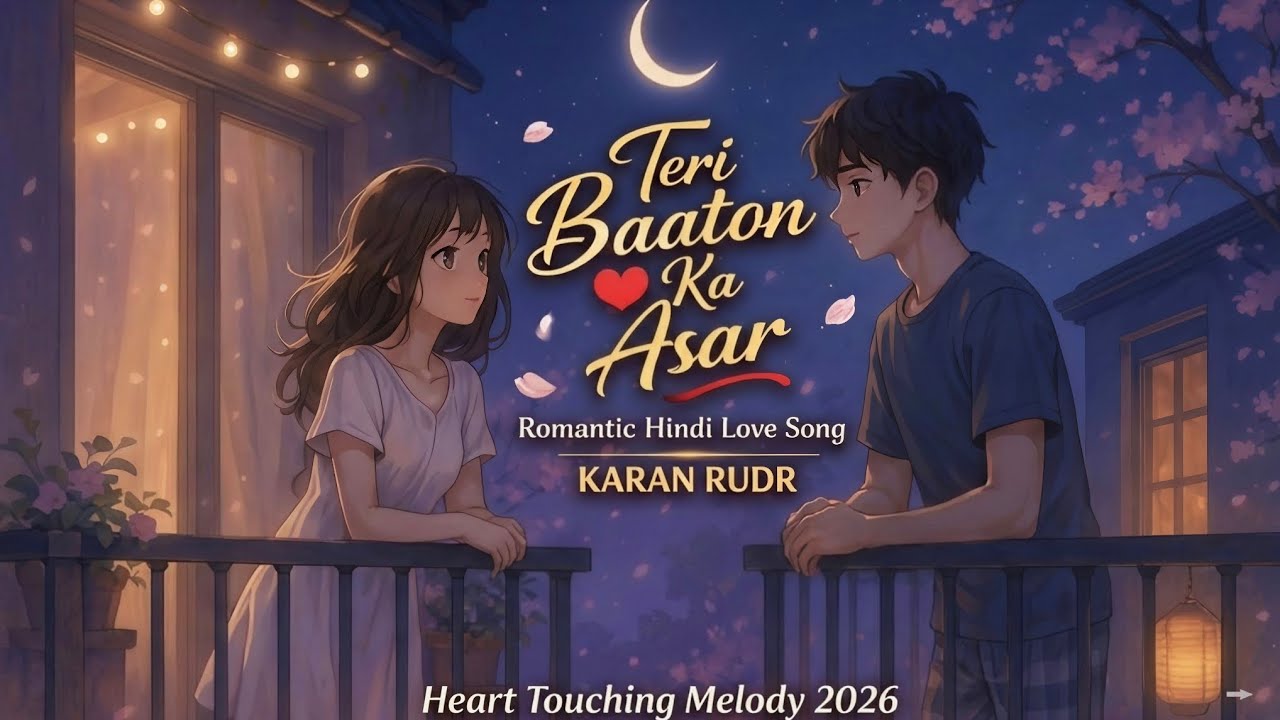 Teri Baaton Ka Asar ❤️ | Romantic Hindi Love Song 2026 | Heart Touching Love Song | Karan Rudr