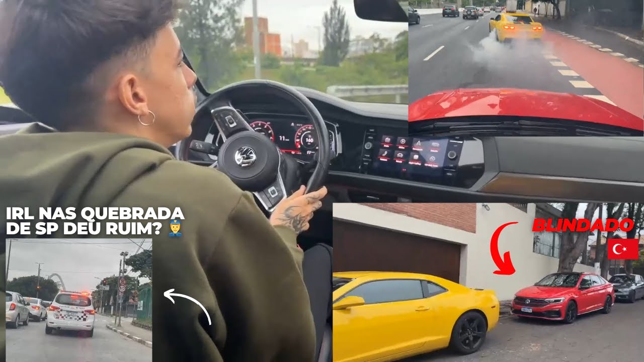 BKINHO DE JETTA BLINDADO | IRL DE CRIA NAS QUEBRADA DE SP