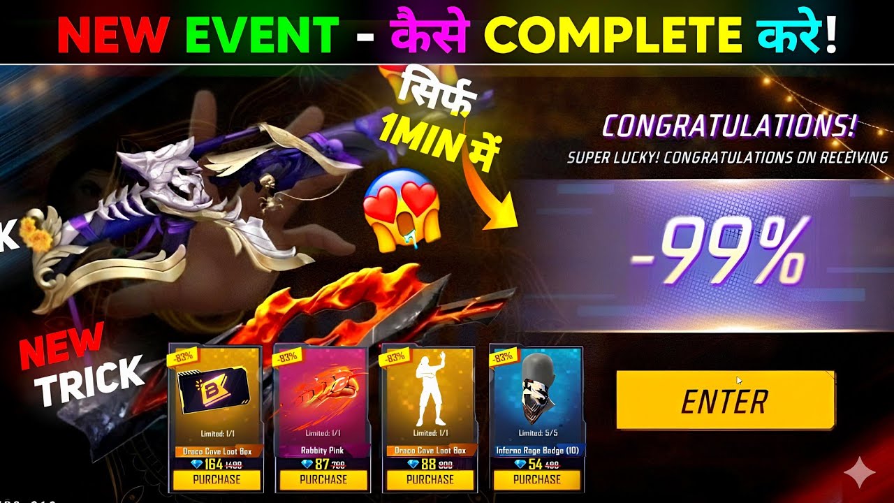 New Mystery Shop Spin Free Fire😍🤯 | FF New Event Today | Free Fire New Event | FF New Event Today