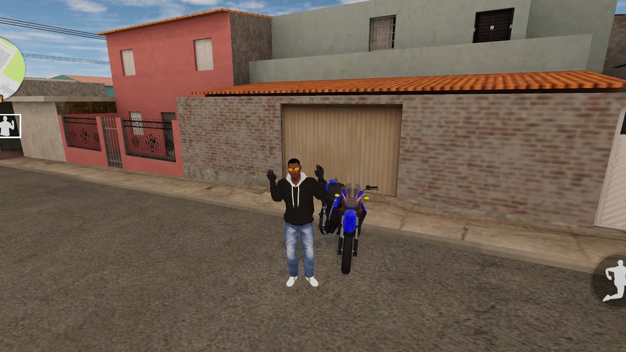 Fui na rua do grau e depenei minha moto 