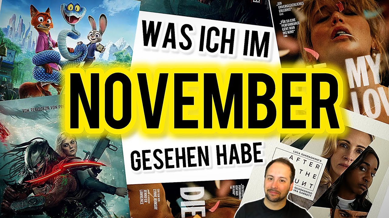 Was ich im NOVEMBER gesehen habe (2025)