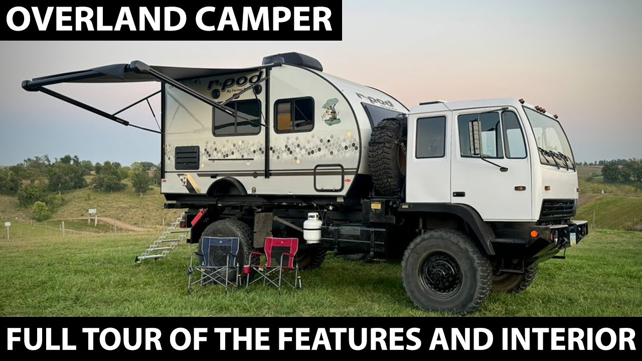 Военный тур на кемпере LMTV Overland
