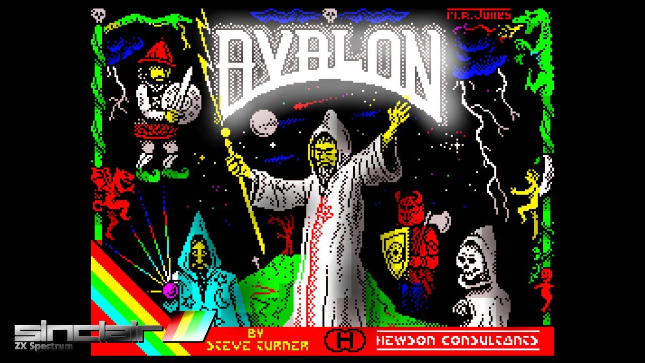AVALON [Spectrum] Viaggio Astrale nei Dungeon Virtuali della Morte (Hewson 1984)