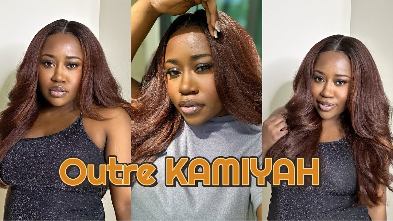 Outre Melted Hairline Lace Front Wig KAMIYAH (DRFF2/CINNAMON MOCHA)| Install