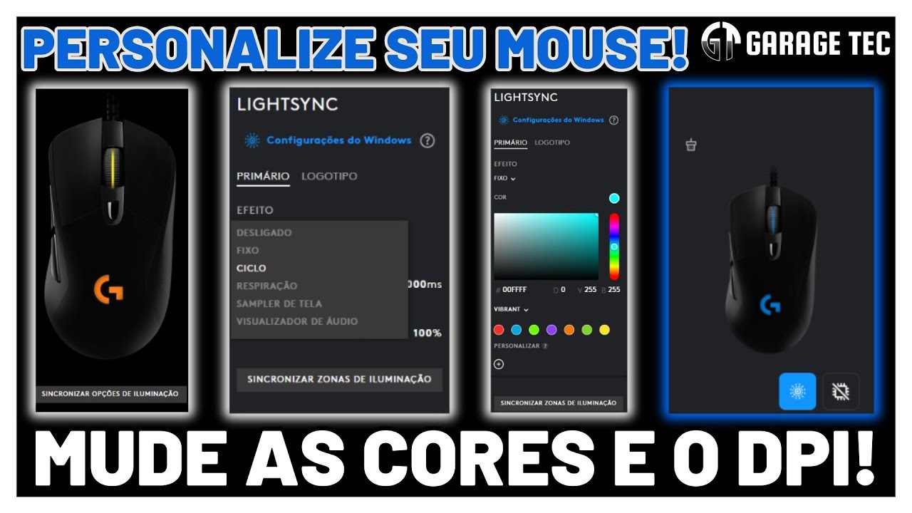 Como Instalar o Logitech G Hub e Personalizar o Mouse Logitech