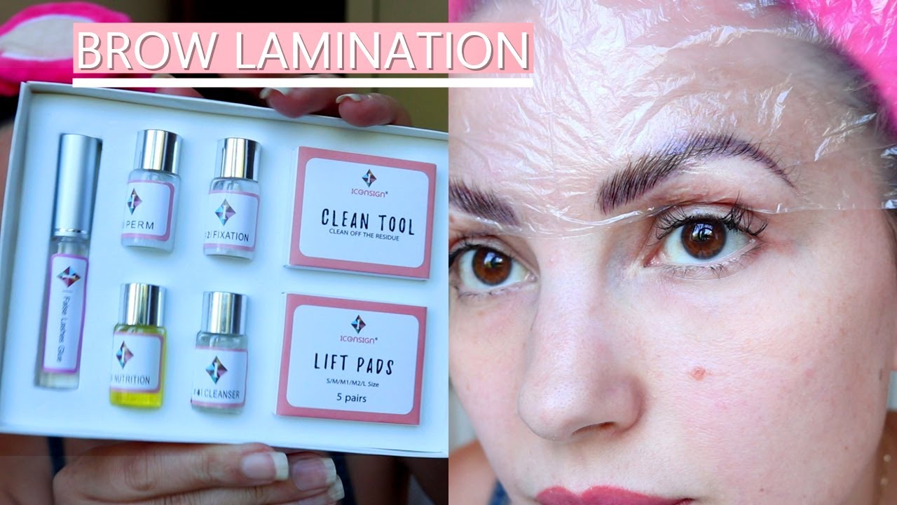 BROW LAMINATION {passo a passo} com kit da Shopee | sobrancelhas laminadas Por Bia Munstein