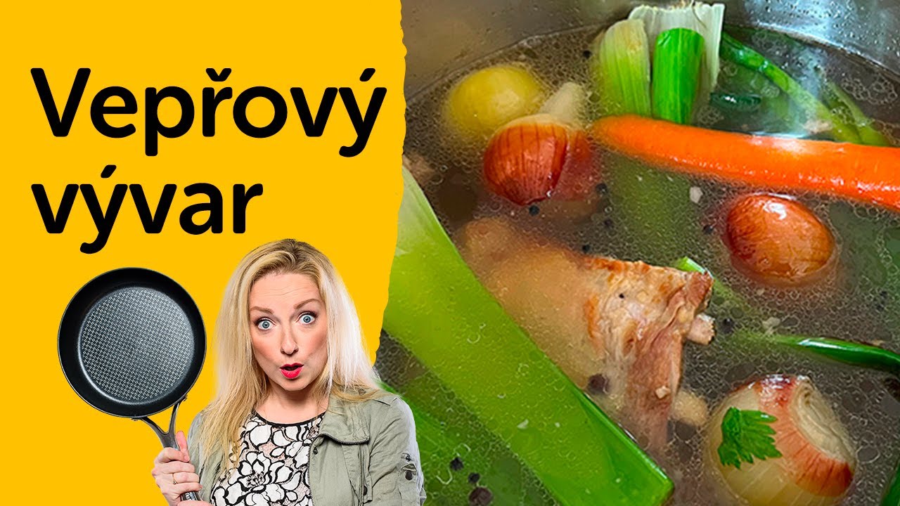 Jak na silný zimní vepřový vývar | Menu od Koko