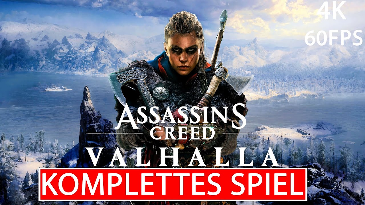 Assassin’s Creed Valhalla Gameplay Walkthrough FULL GAME Deutsch [ 60FPS ULTRA HD] Kein Kommentar
