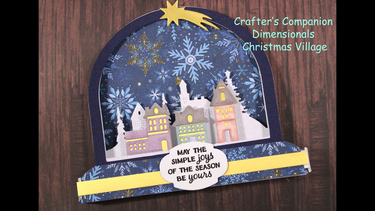 Crafter's Companion Dimensionals Christmas Village