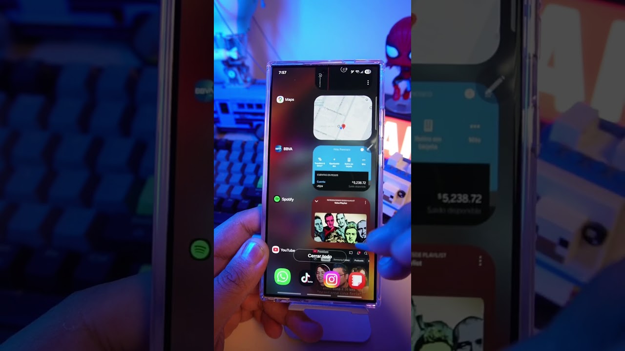 Una nueva multitarea para tu @Samsung M&eacute;xico 🪄#oneui7 #smartphone #android #tecnologia #samsung #tip
