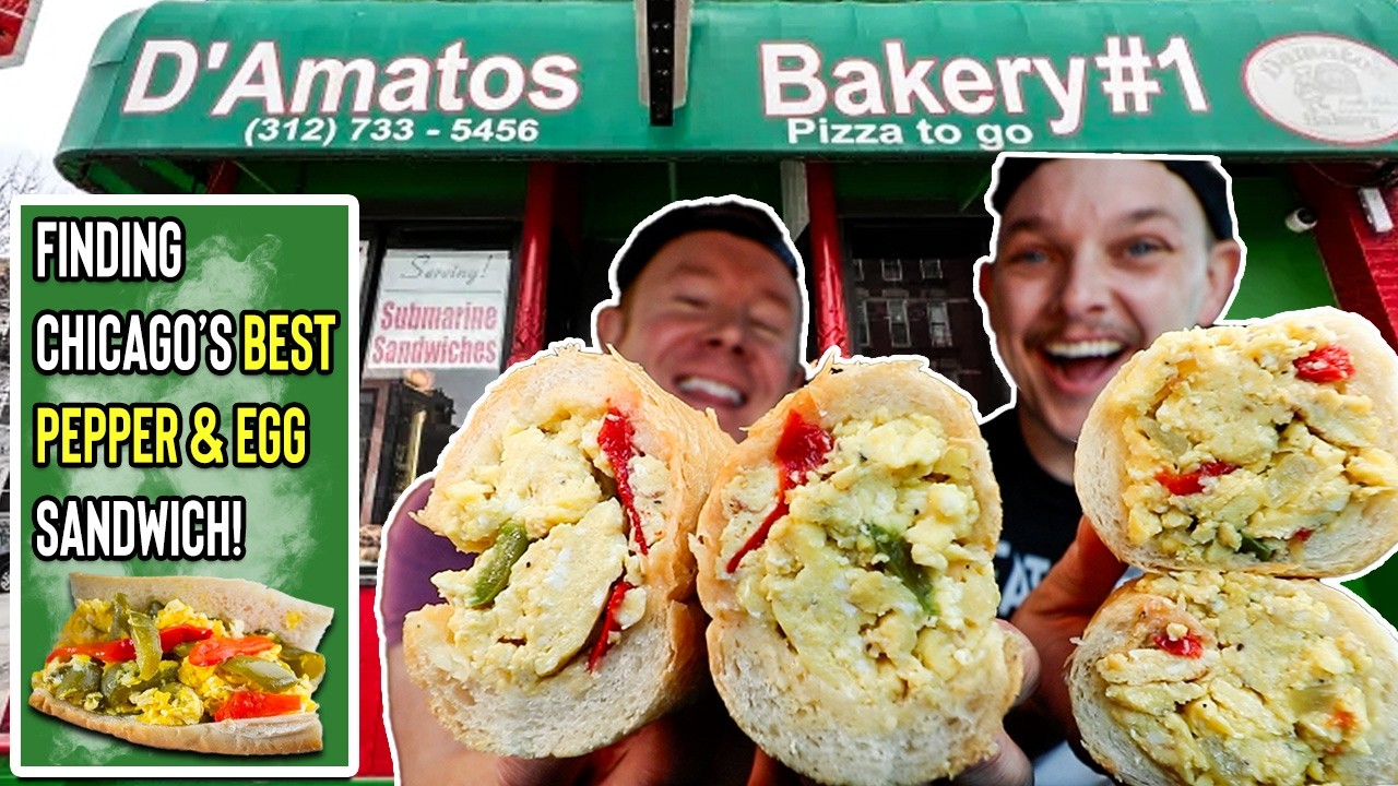 Эпизод 2: Как найти лучший сэндвич с яйцом и сыром в Чикаго | D'Amato's
