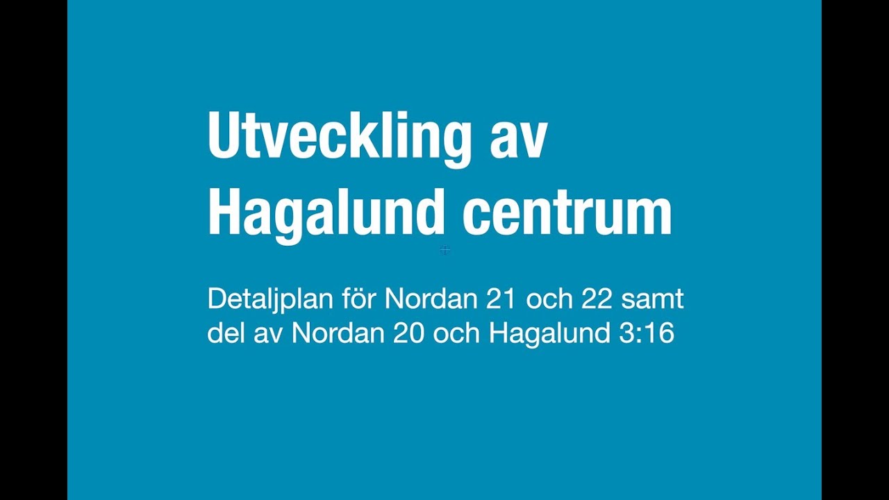 Samråd Hagalund Centrum 202512
