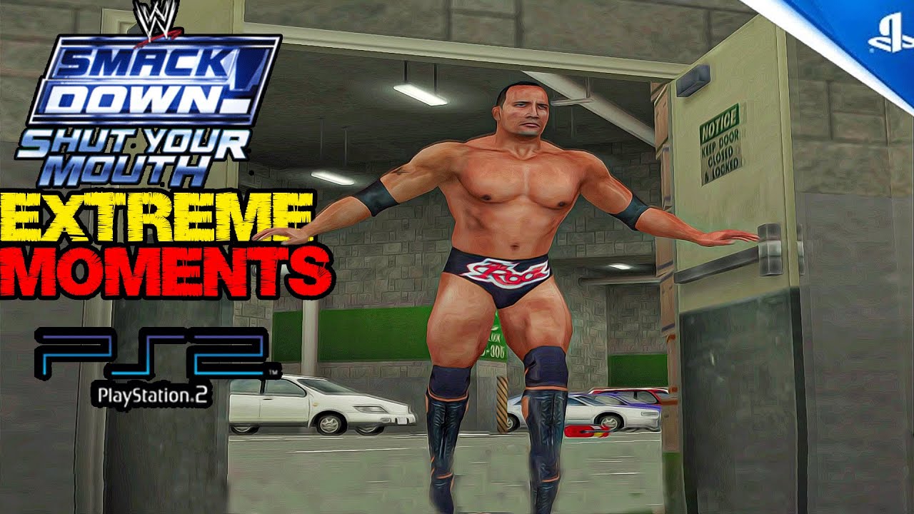 WWE SmackDown! Shut Your Mouth Extreme Moments! PS2