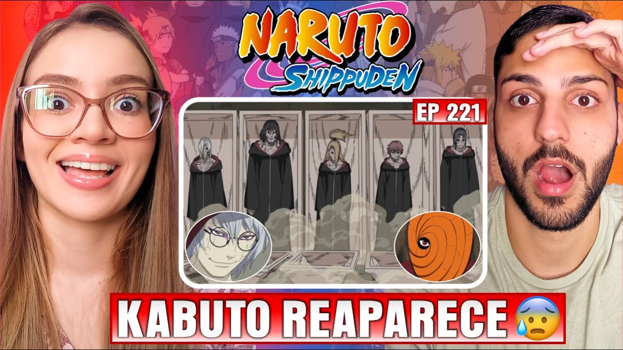 (VAI REVIVER TODA AKATSUKI 😱) Professora de Geografia ASSISTE NARUTO SHIPPUDEN｜EPISÓDIO 221｜REACT