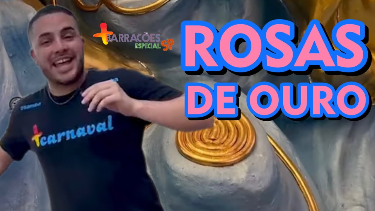 🎲 Barracão da Rosas de Ouro para o Carnaval 2025