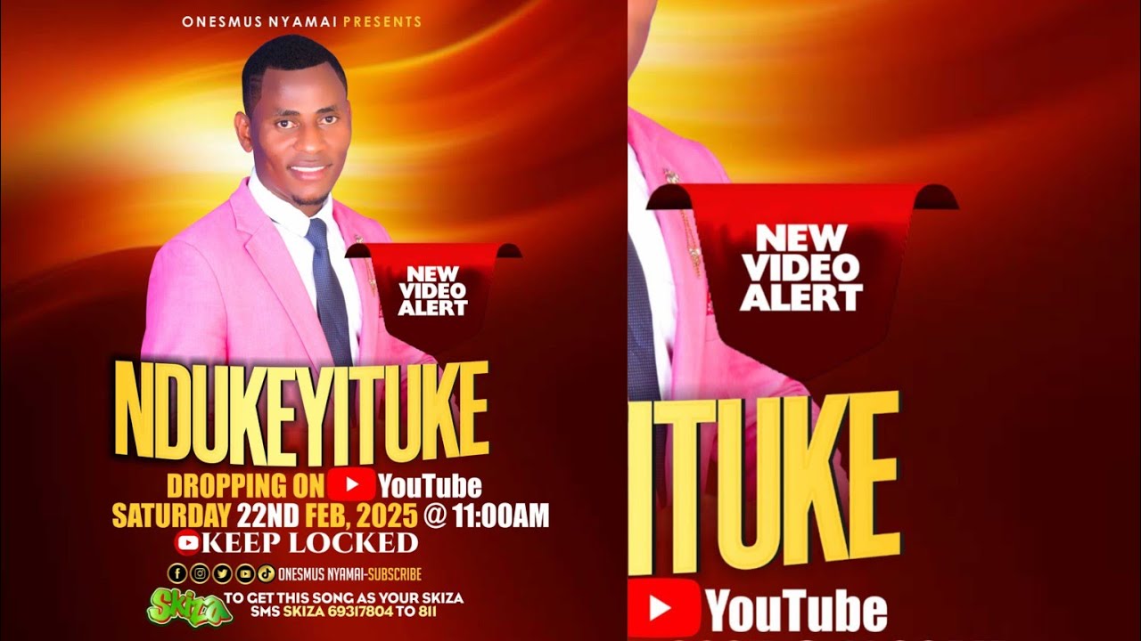 NDUKEYITUKE BY ONESMUS NYAMAI to get skiza SMS 