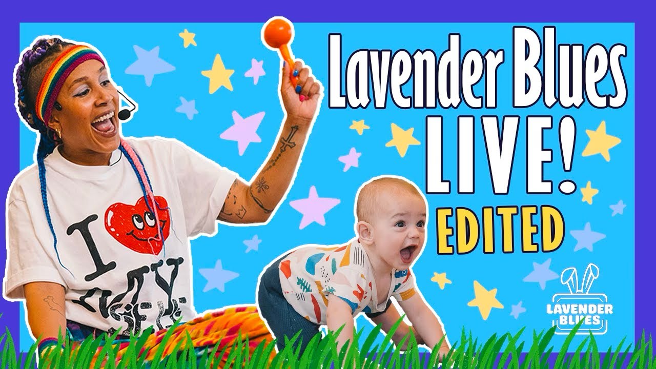 Rhythm and Roll:Moving to the Beat (EDITED) | Lavender Blues LIVE | Early Childhood | Nursery Rhymes
