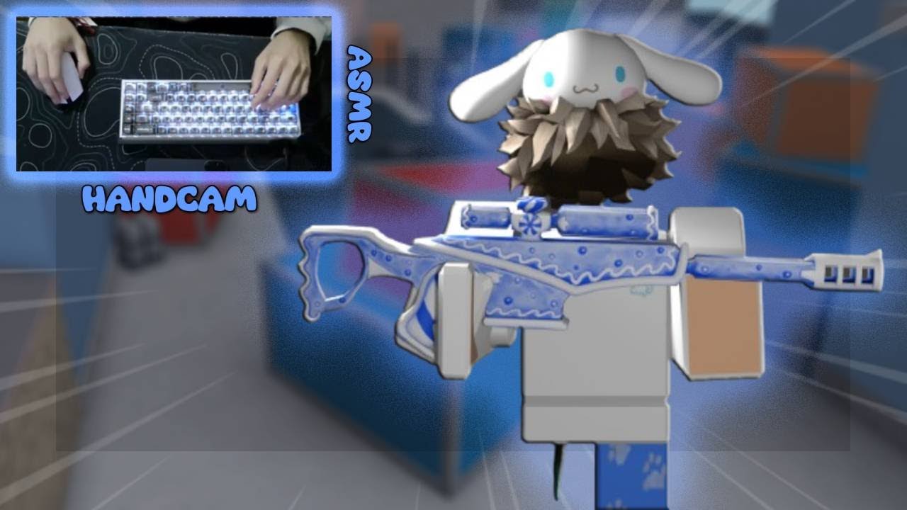 BLUE GINGERSCOPE TRICKSHOTS + HANDCAM ASMR
