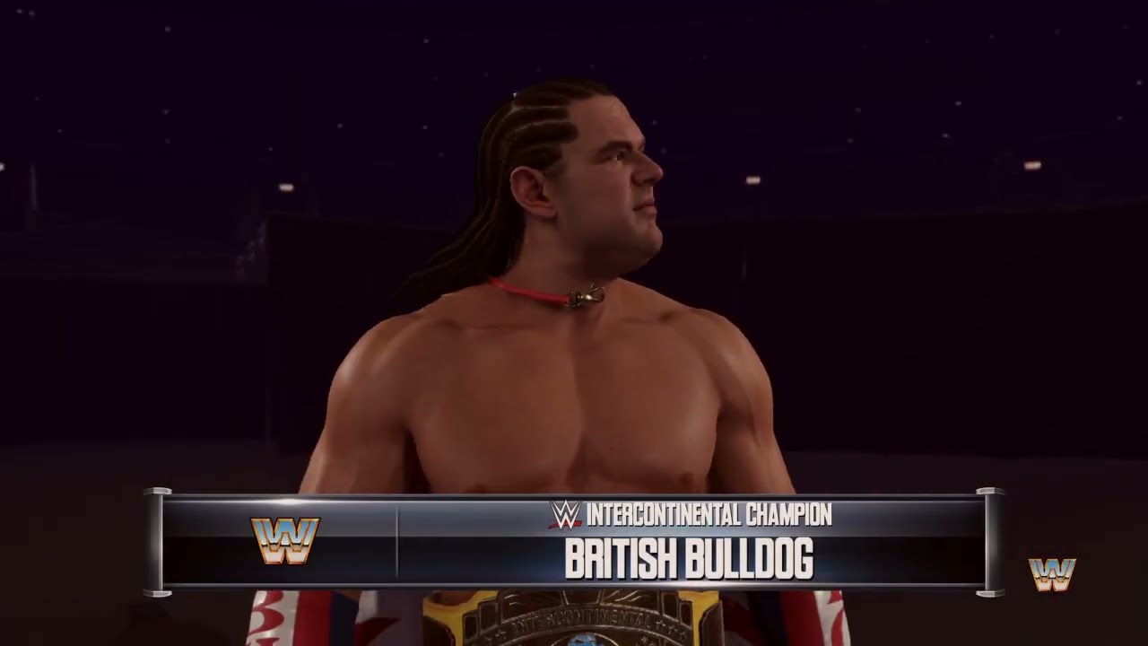 Intercontinental Championship Match Undertaker '14 vs. Triple H '08 vs. British Bulldog