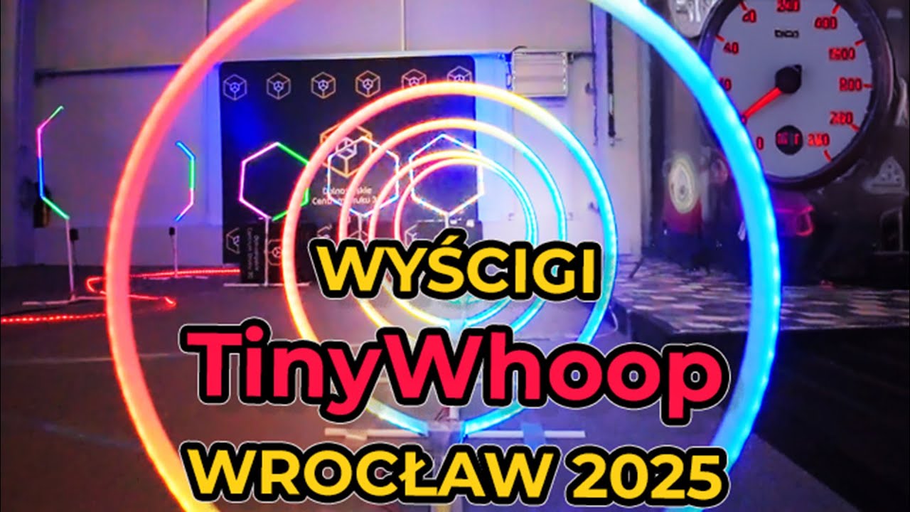 SZALONE Wyścigi Dronów Tiny Whoop we WROCŁAWIU! | Whoop of Poland 2025 OPEN