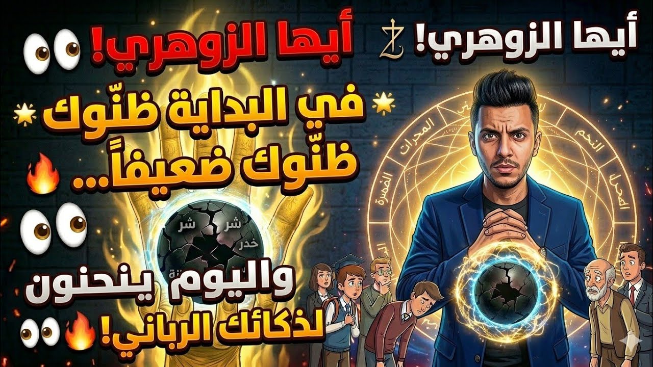 أيها لزوهري 🌟 في البداية ظنّوك ضعيفاً... واليوم ينحنون لذكائك الرباني!