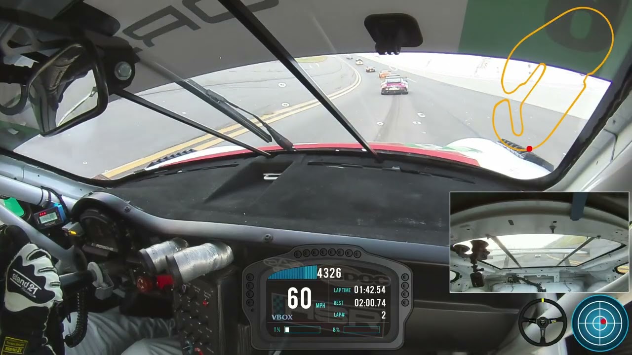 HSR Daytona Historics 2025 - Sprint Race #2 Porsche 911 GT3 R (991.1) Colin Dougherty CDOC #016