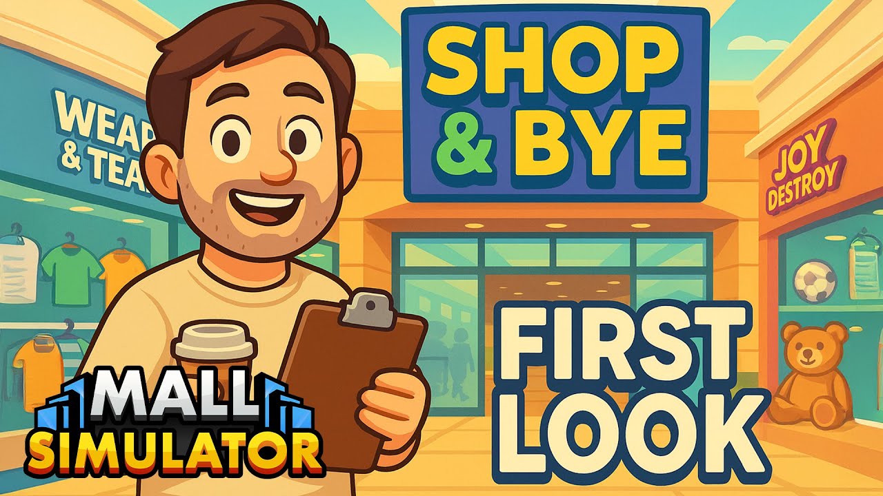 Starting The Mall & Opening First Shops | Mall Simulator ~ Part 1 (first look)