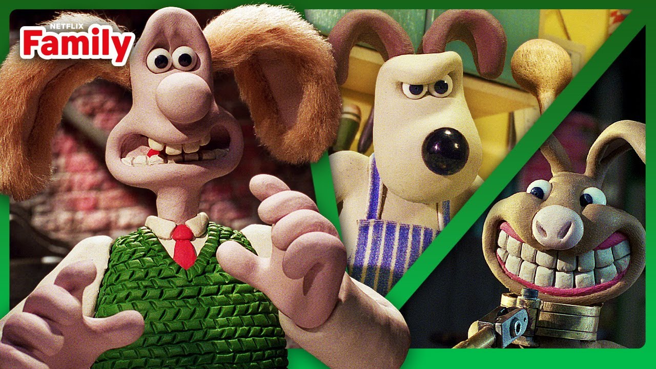 FUNNIEST Moments from Wallace & Gromit: The Curse of the Were-Rabbit | Netflix Family