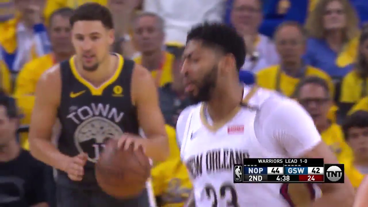 Anthony Davis puts up 25 points vs. Warriors
