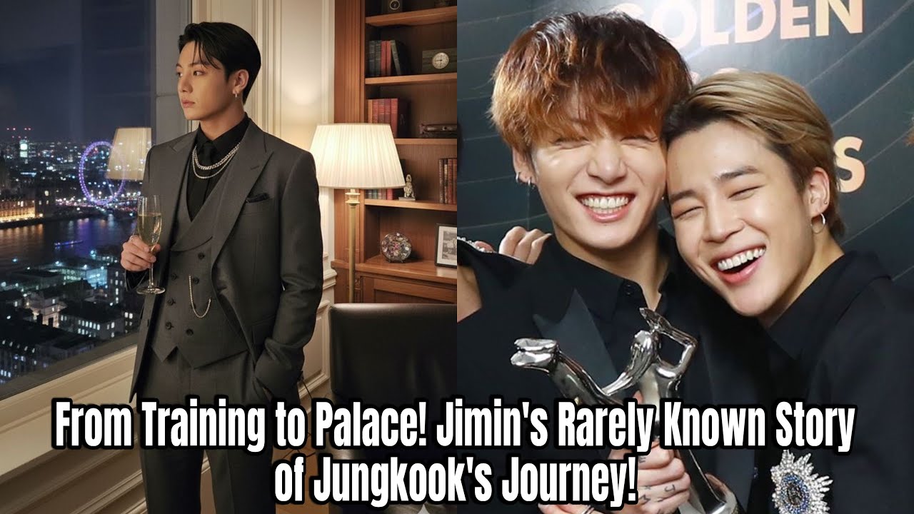 From Training to Palace! Jimin's Rarely Known Story of Jungkook's Journey!