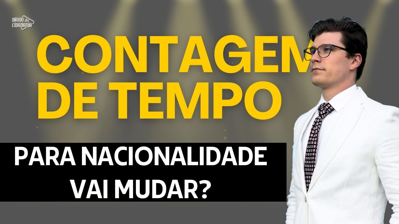 NACIONALIDADE POR TEMPO DE RESIDÊNCIA, VAI CONTAR O TEMPO DO PROCESSO?! (Ep. 1187)