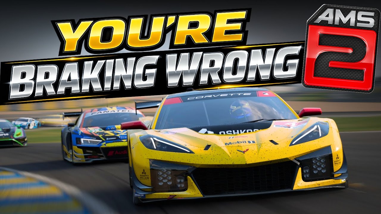 AMS2: The Mistake That Makes the Car Spin on Corner Entry #automobilista2 #ams2 #simracing