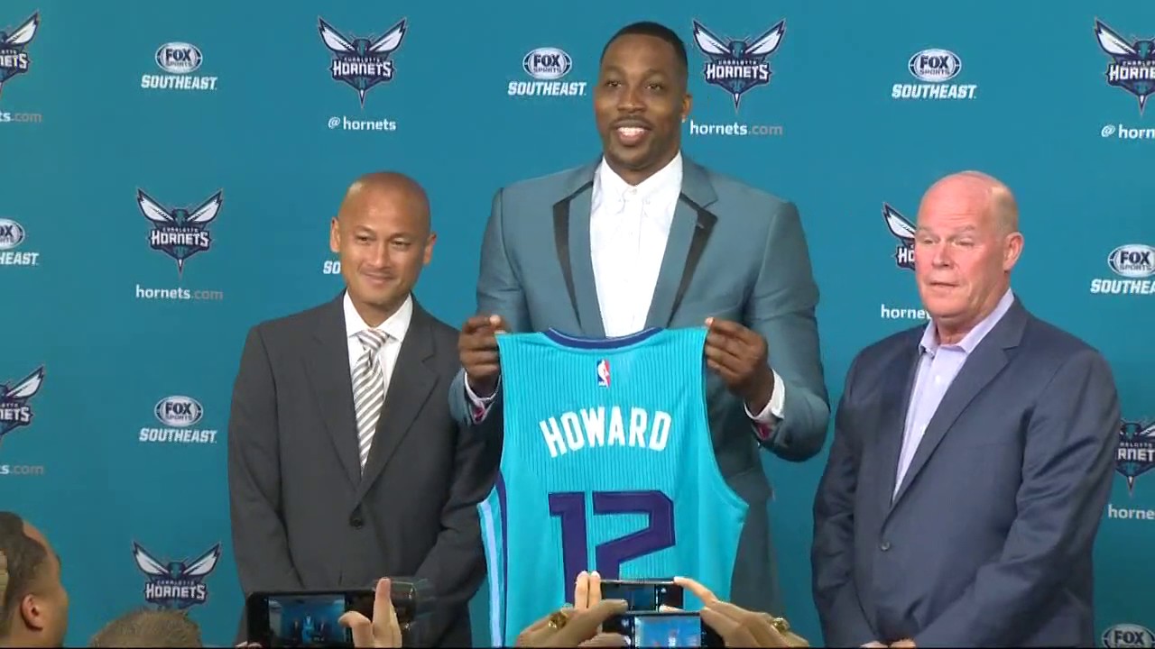 Nick Carboni: Hornets Introduce Dwight Howard