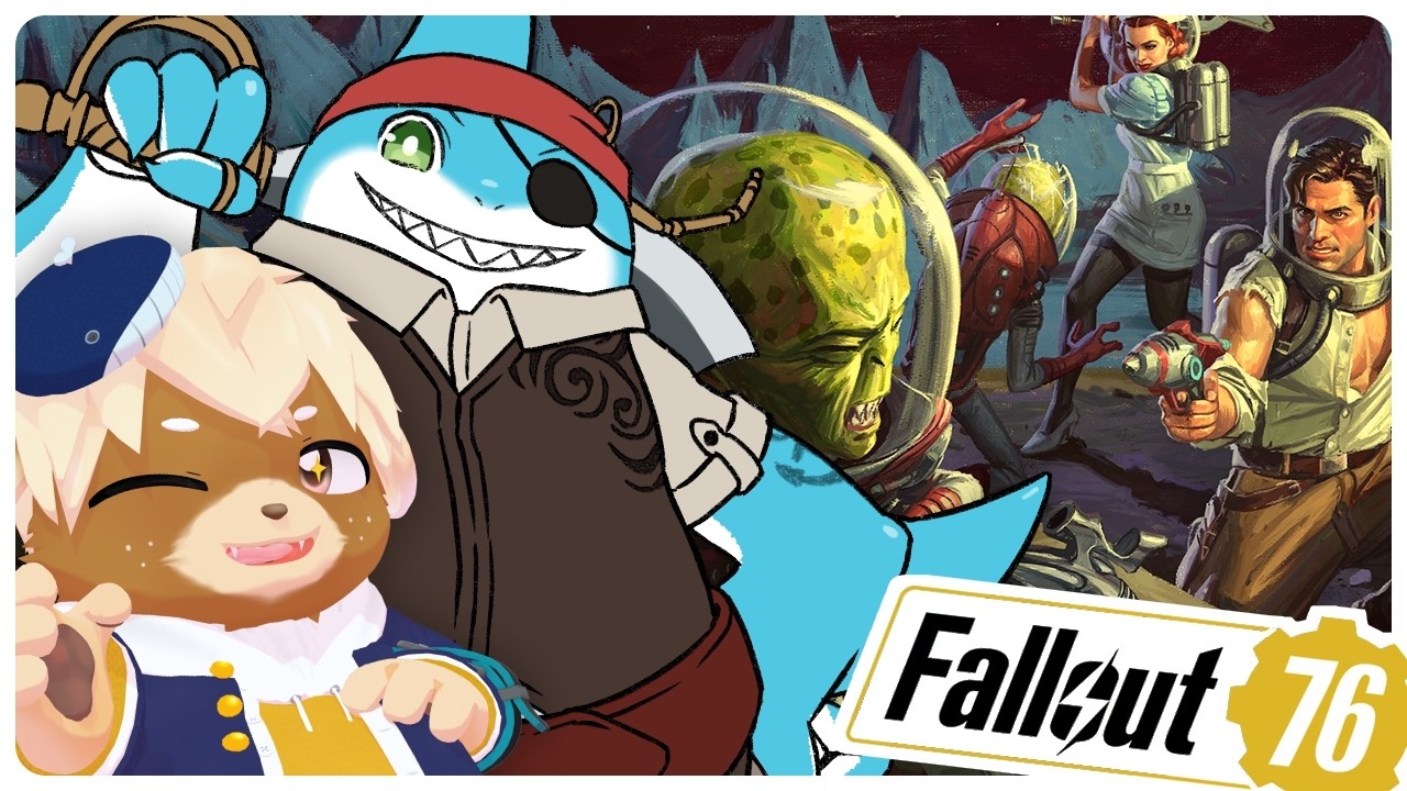 #20【Fallout76】新シーズンきたー！宇宙人が世紀末に侵略！？【がう×ぢろ】