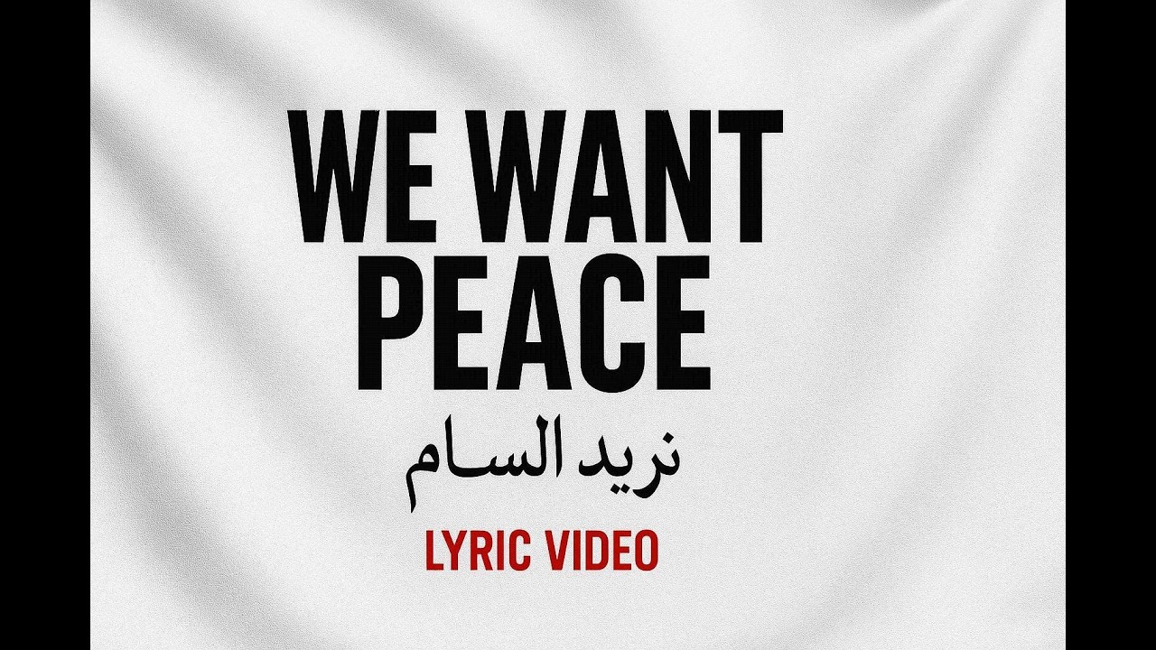 We Want Peace  Lyric Video  Global Peace Anthem 2026