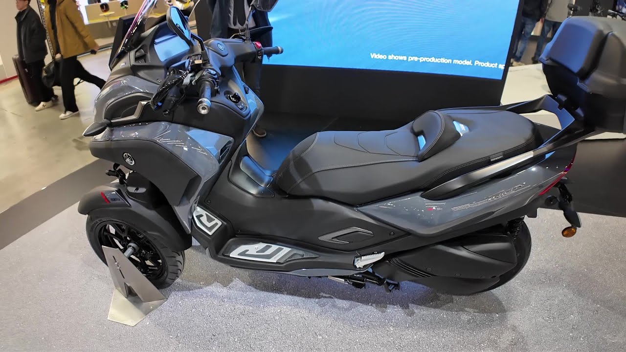 New 2025 YAMAHA TRICITY 300 scooter at EICMA show Italy