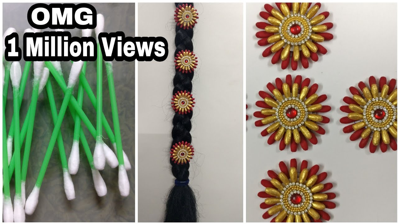 Jada Billalu Making with Ear Buds | DIY | Ear Buds Craft