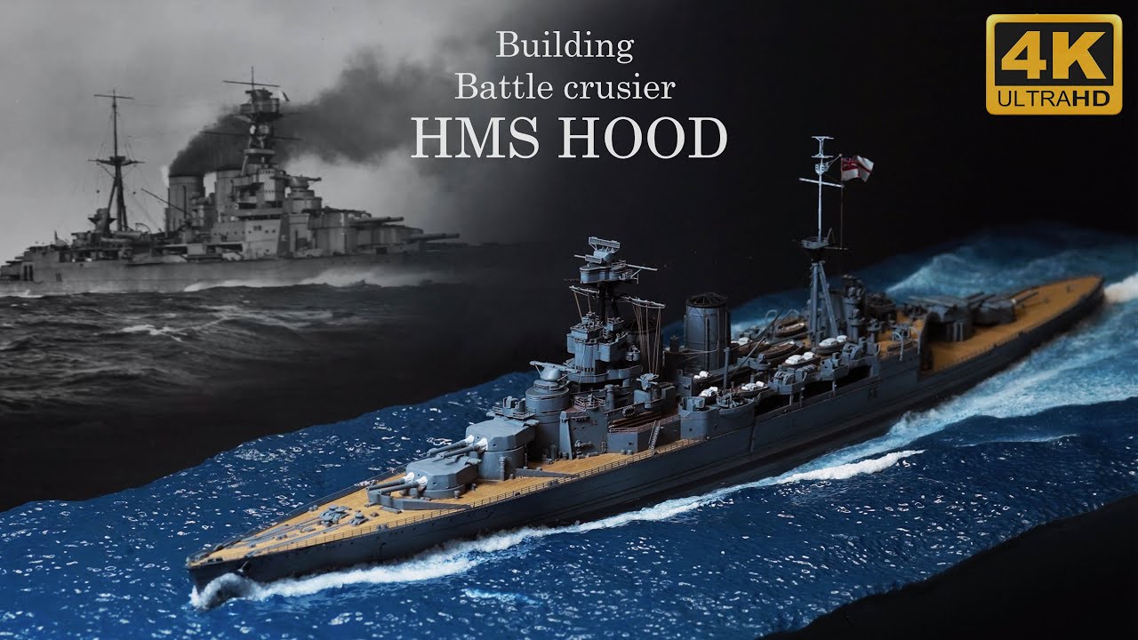 Making Battle crusier HMS HOOD 1941 [ shorts ver ]