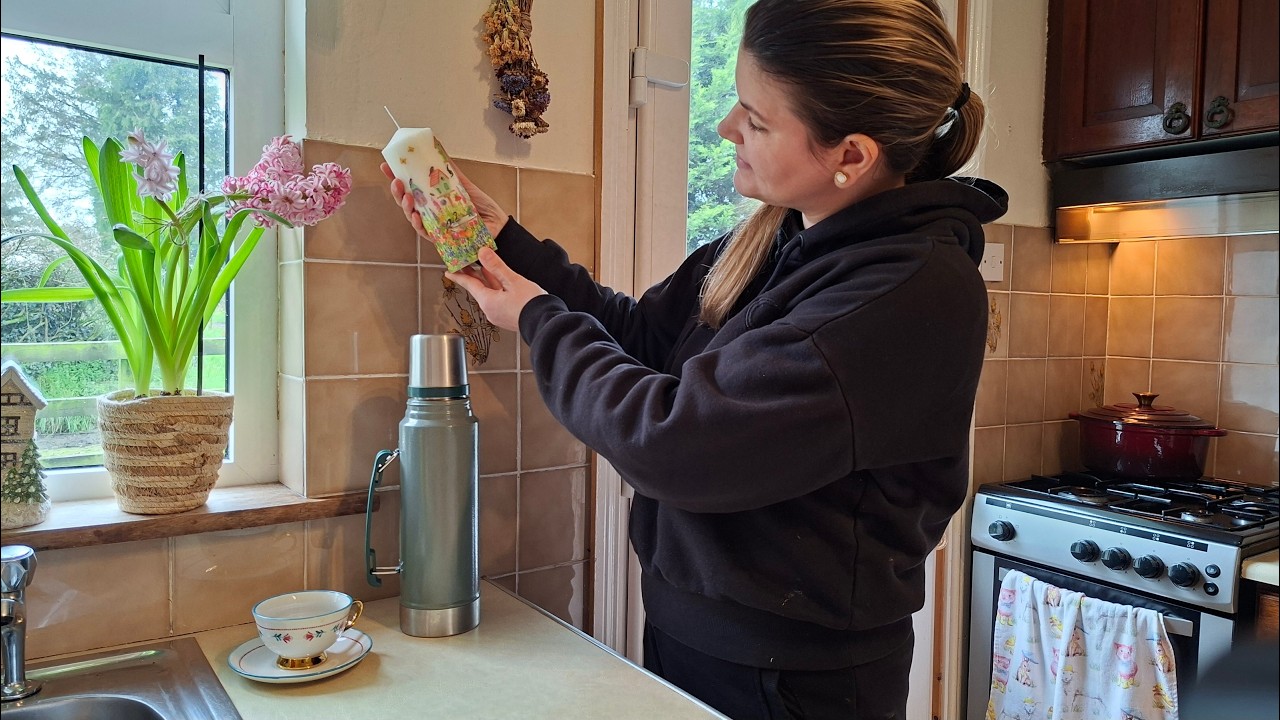 Slow Living in Ireland: Silent Vlog with Homemade Bread and Cozy Countryside Views