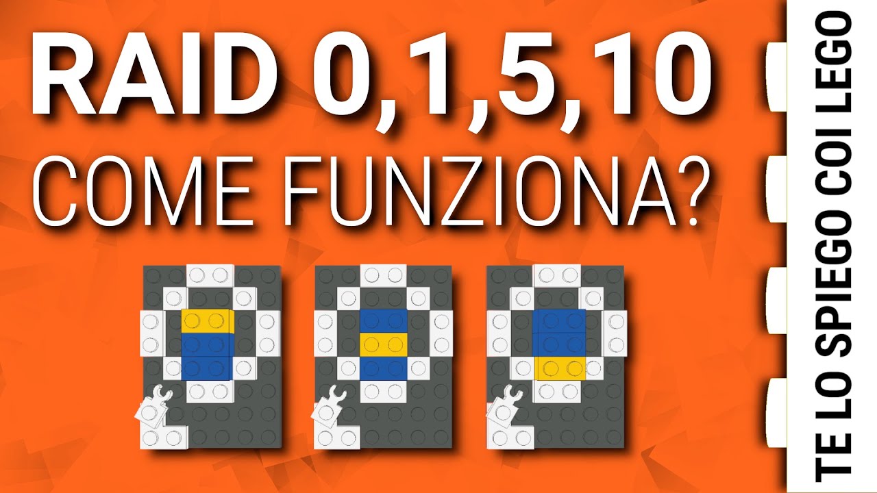 Cos'è un RAID? Te Lo Spiego Coi LEGO!